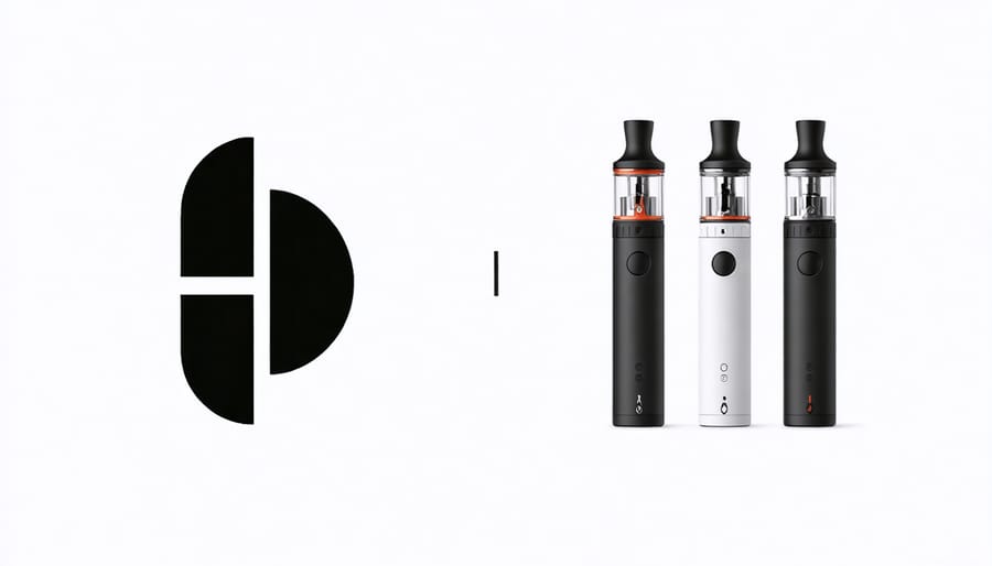 Promotional image highlighting a collaboration between a fashion brand and a vaping manufacturer